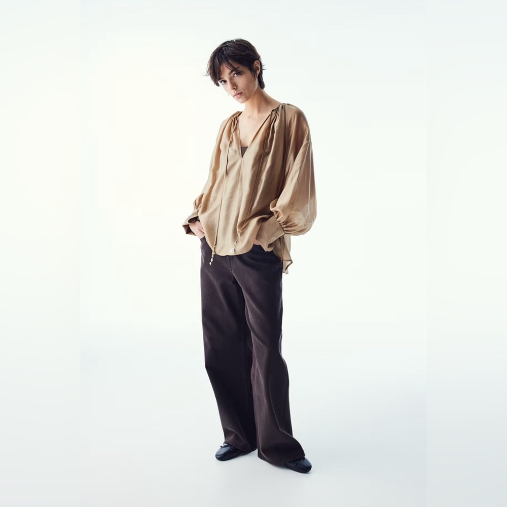 H&M Lyocell-Blend Blouse